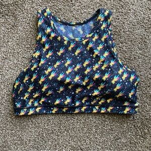 WITH Wear It To Heart Sports Bra, Size Medium